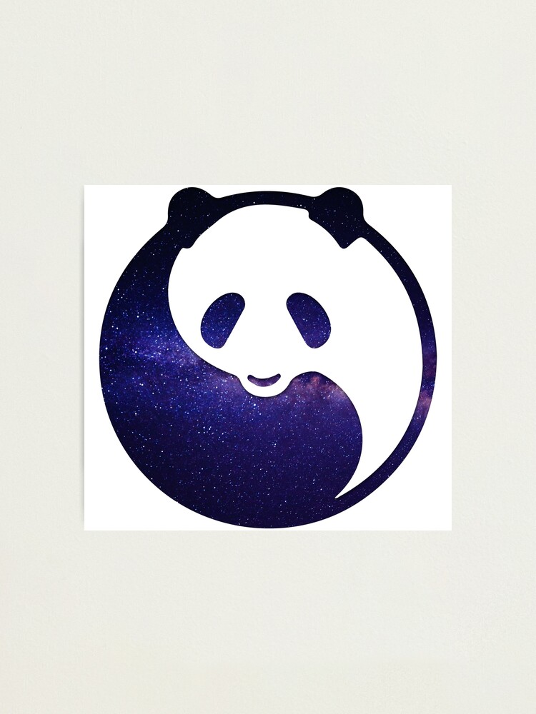 Panda Yin Yang Photographic Print By Dylanjaimz Redbubble