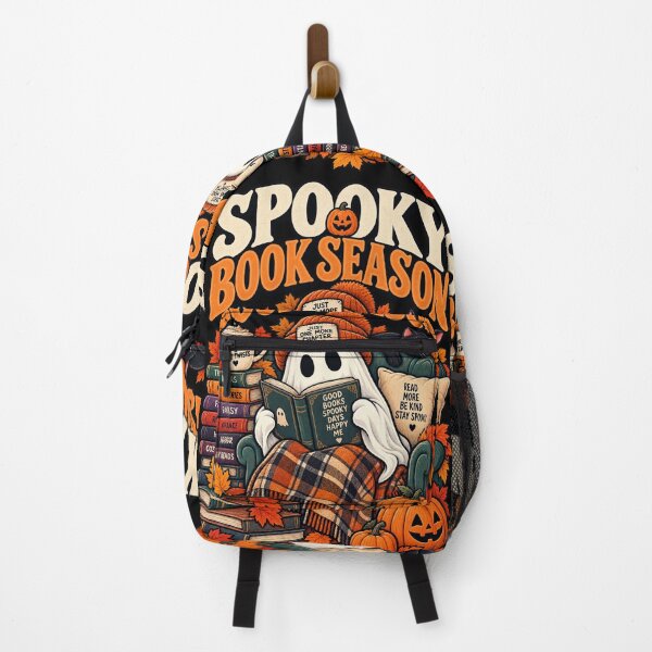 Item preview, Spooky Book Season - Cute Ghost Halloween Reader designed and sold by Ridaelb.