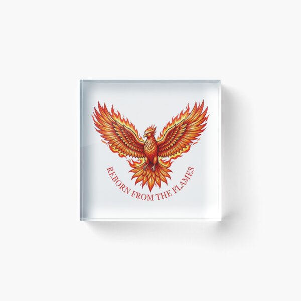 Item preview, Phoenix - "REBORN FROM THE FLAMES" designed and sold by The best online style shop.