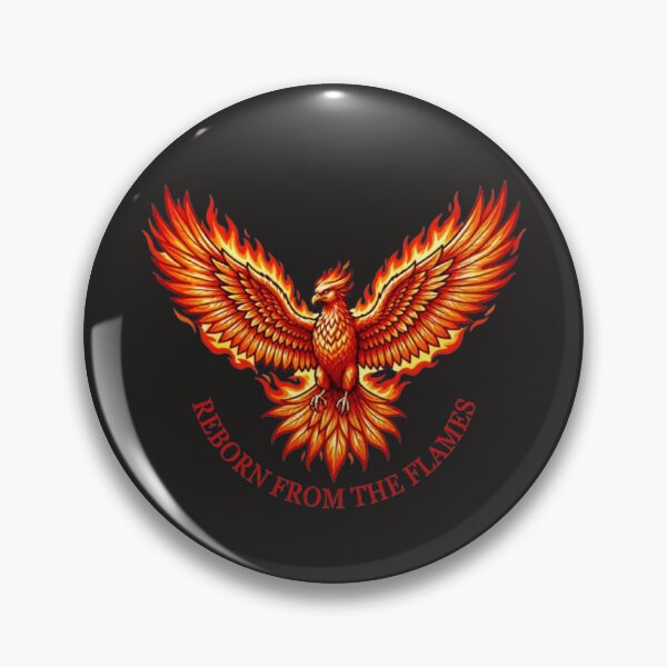 Item preview, Phoenix - "REBORN FROM THE FLAMES" designed and sold by The best online style shop.