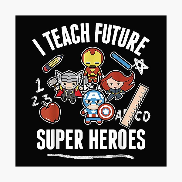 Item preview, Marvelzz Avengersss Classic I Teach Super Heroes Graphic designed and sold by deepbsimran.