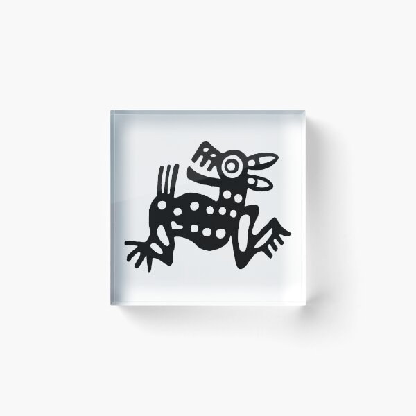 Item preview, Traditional Mayan Art Drawing designed and sold by colliophoto.