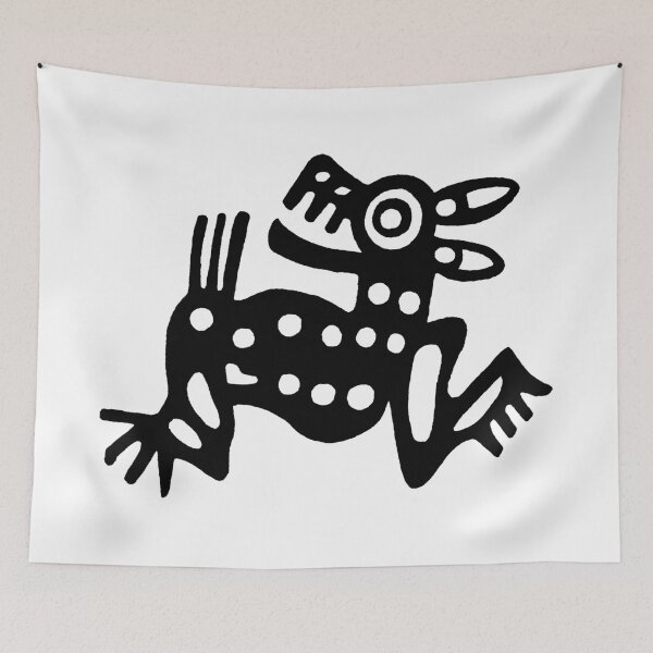 Item preview, Traditional Mayan Art Drawing designed and sold by colliophoto.
