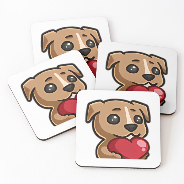 Item preview, Dog With Heart Hasl designed and sold by ri-npiegel.