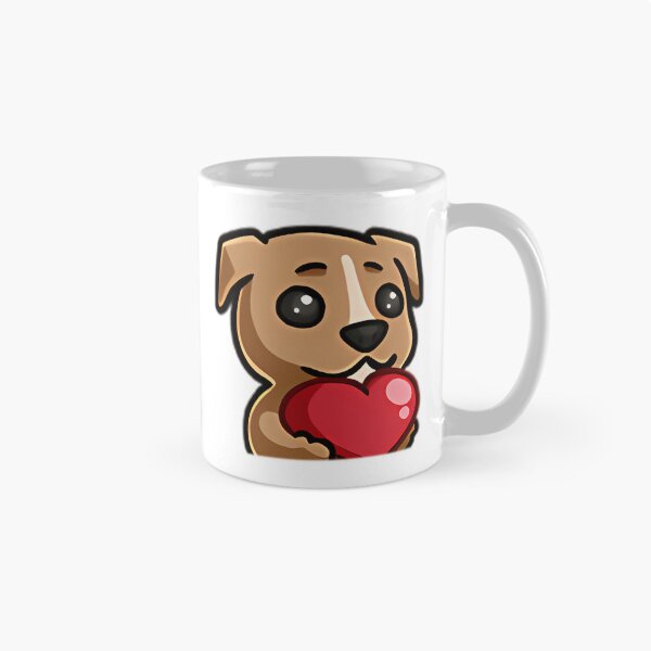 Item preview, Dog With Heart Hasl designed and sold by ri-npiegel.