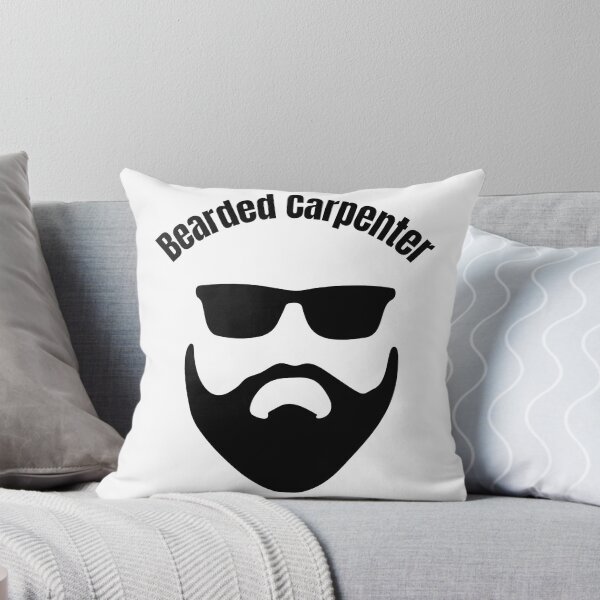 Item preview, Bearded Carpenter Illustration - Skilled Woodworker Art Design designed and sold by speedgreen.