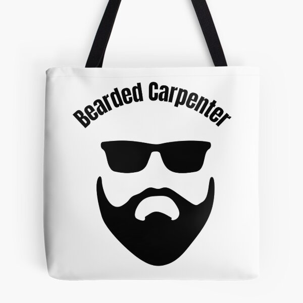Item preview, Bearded Carpenter Illustration - Skilled Woodworker Art Design designed and sold by speedgreen.