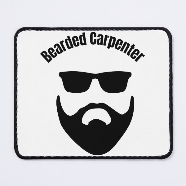 Item preview, Bearded Carpenter Illustration - Skilled Woodworker Art Design designed and sold by speedgreen.