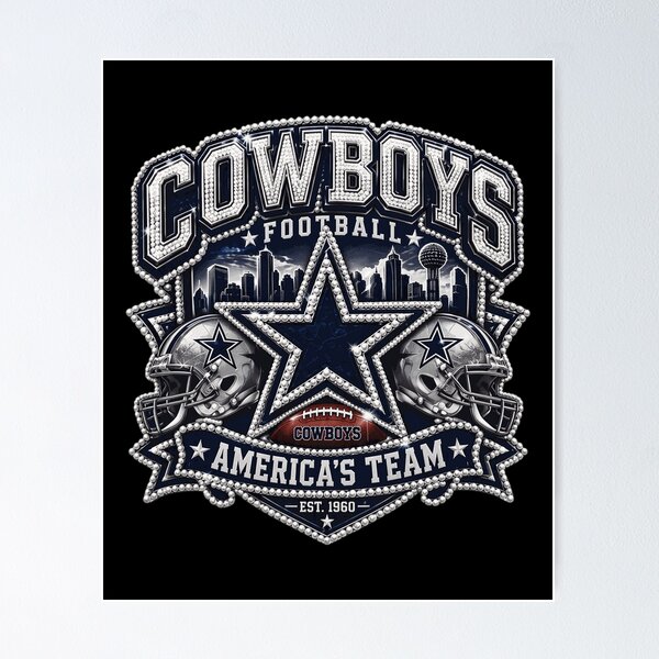 Item preview, Dallas Cowboys Football America's Team Vintage designed and sold by CotyArrah97.