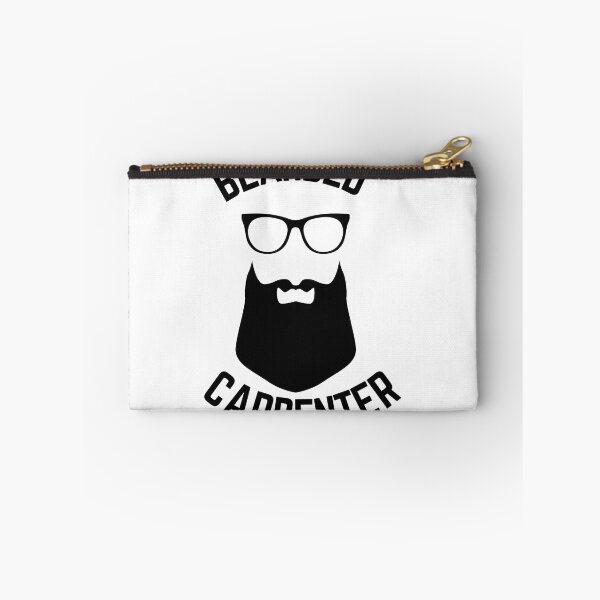 Item preview, Bearded Carpenter Illustration - Skilled Woodworker with Beard Design designed and sold by ivica36.