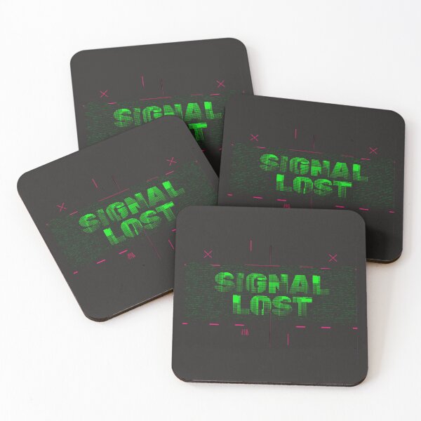 Item preview, Signal Lost - Retro Y2K Glitch Art Error Message designed and sold by DecibelDecor034.