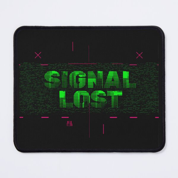 Item preview, Signal Lost - Retro Y2K Glitch Art Error Message designed and sold by DecibelDecor034.