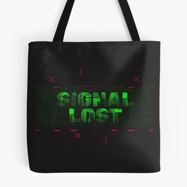 Item preview, Signal Lost - Retro Y2K Glitch Art Error Message designed and sold by DecibelDecor034.