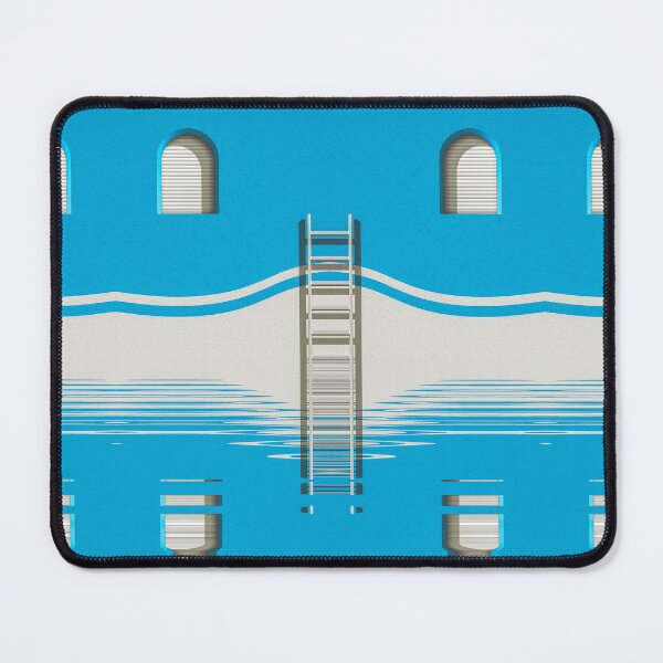Item preview, arched windows and ladder curve and beach wave ripples designed and sold by mister-john.