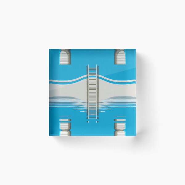 Item preview, arched windows and ladder curve and beach wave ripples designed and sold by mister-john.