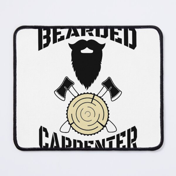 Item preview, Bearded Carpenter Woodworking Craftsmanship Design designed and sold by speedgreen.