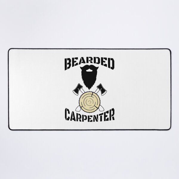 Item preview, Bearded Carpenter Woodworking Craftsmanship Design designed and sold by speedgreen.