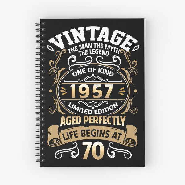 Item preview, 69th Birthday Vintage 1957 Man Myth Legend Retro Birthday Gift designed and sold by FernaRoje.