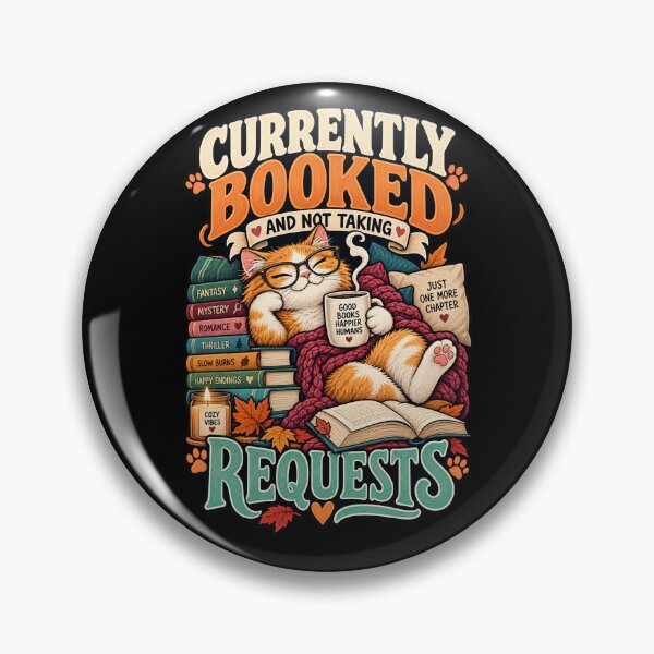 Item preview, Currently Booked And Not Taking Requests - Funny Cat Reader designed and sold by Ridaelb.