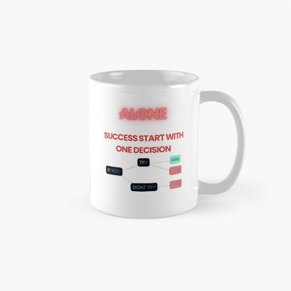 Item preview, Success Starts With One Decision Motivational Design designed and sold by Mr besho.