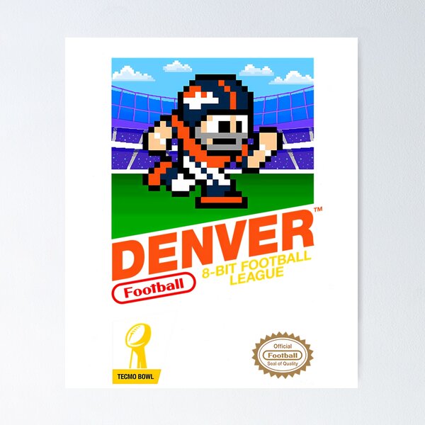 Item preview, Denver Broncos (8-Bit Videogames Cartridge) designed and sold by carlocurley.