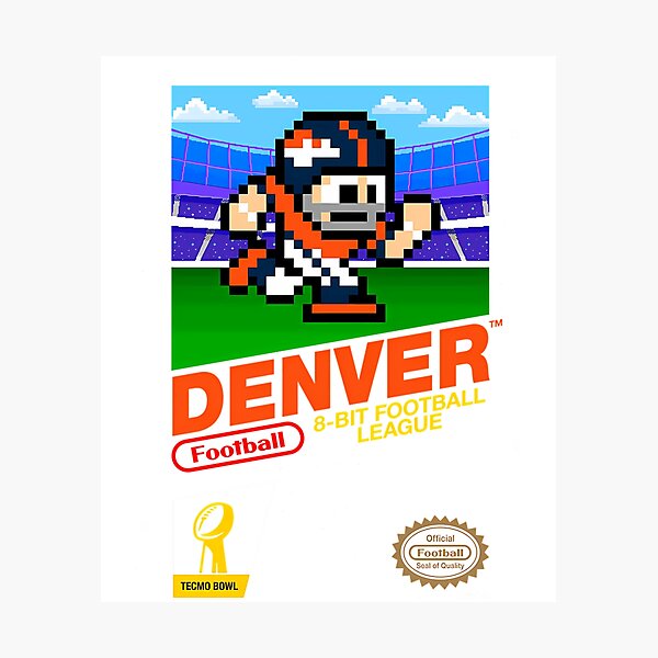 Artikelvorschau, Denver Broncos (8-Bit-Videospielkassette) entworfen und verkauft von carlocurley.