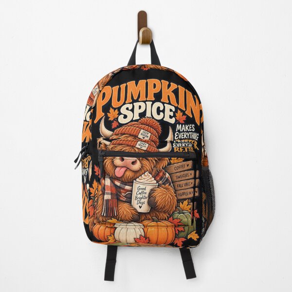 Item preview, Pumpkin Spice Makes Everything Better - Highland Cow Fall designed and sold by Ridaelb.