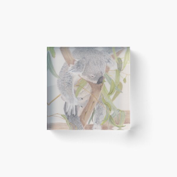 Item preview, Koala sleeping designed and sold by SandraAnimalArt.