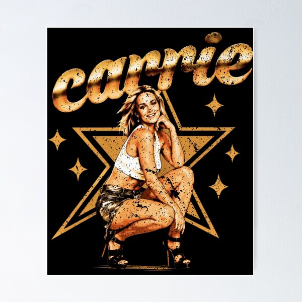 Item preview, Pretty Country Singer Gold Glow Retro Typography  designed and sold by omorrowsgStudio.