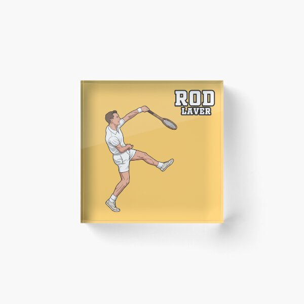 Aperçu de l'œuvre Rod Laver - Joueur de tennis australien - Athlète créée et vendue par GlimTig.