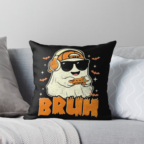 Item preview, Ghost Gamer Bruh Funny Halloween Video Gaming Spooky designed and sold by schoolofbullies.