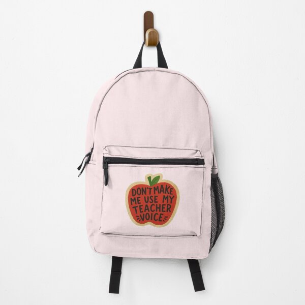 Item preview, Don’t Make Me Use My Teacher Voice – Funny Apple Teacher Design designed and sold by Palette & Hue.