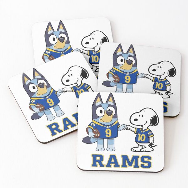 Item preview, Bluey And Snoopy Los Angeles Football Buddies designed and sold by DamianRoy88.