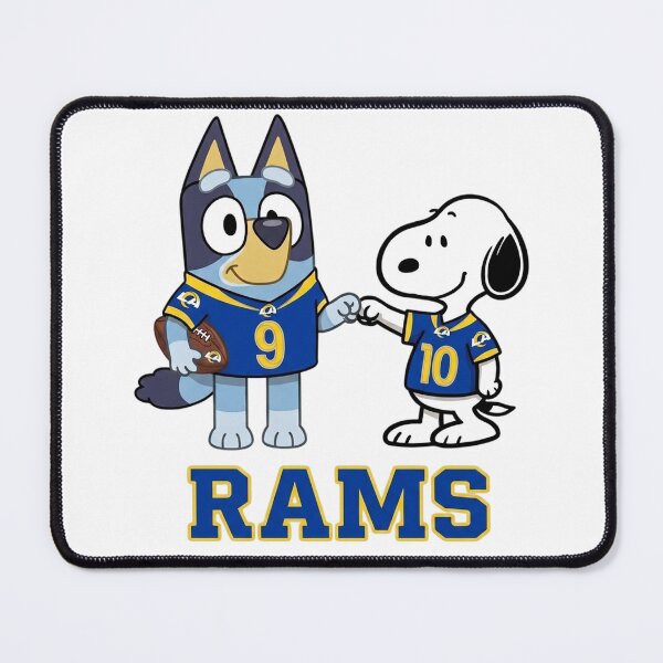 Item preview, Bluey And Snoopy Los Angeles Football Buddies designed and sold by DamianRoy88.