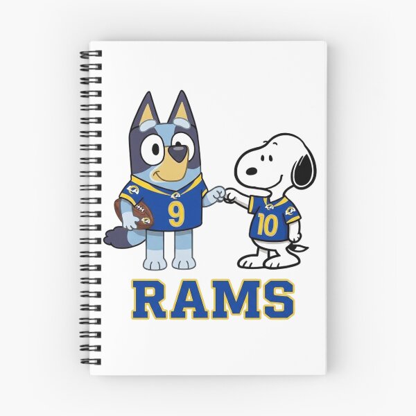 Item preview, Bluey And Snoopy Los Angeles Football Buddies designed and sold by DamianRoy88.