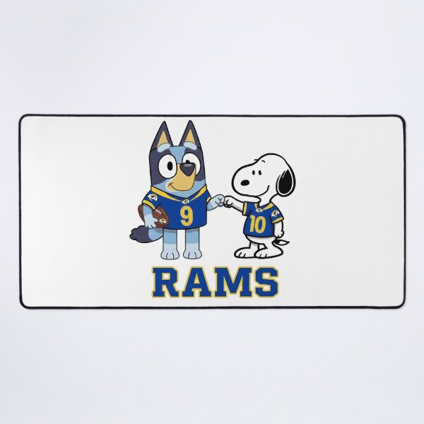 Item preview, Bluey And Snoopy Los Angeles Football Buddies designed and sold by DamianRoy88.