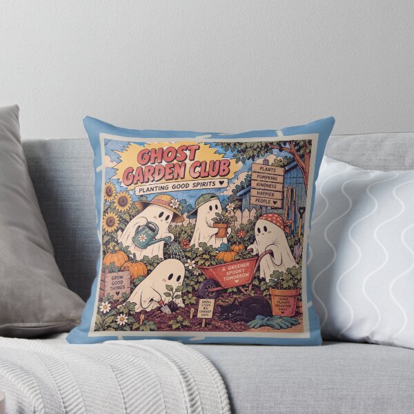 Item preview, Ghost garden club designed and sold by poppy-seed-art.