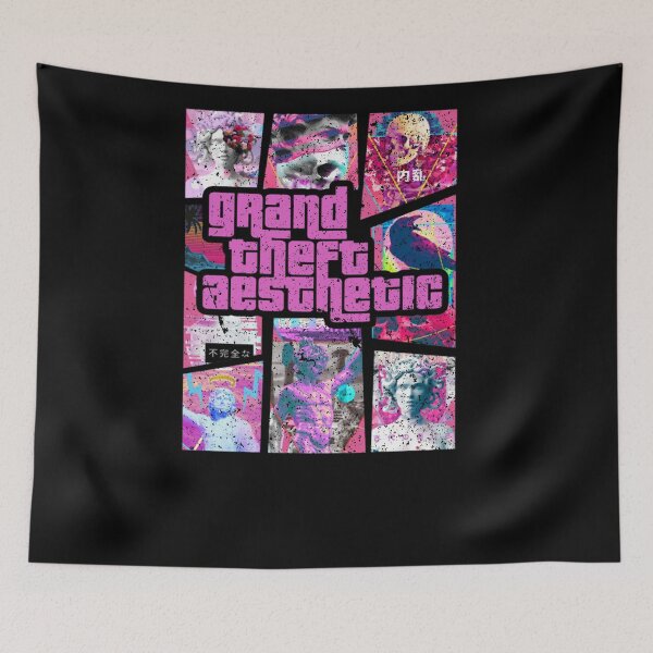 Item preview, Grand Theft Aesthetic Vaporwave Medusa &amp; Greatest Hits  designed and sold by platzmaurice.