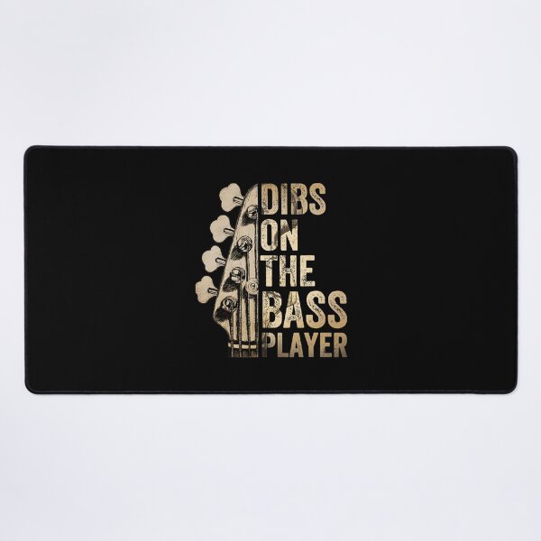 Item preview, Dibs On The Bass Player Funny Musician Quote Design designed and sold by CeboMngadi.