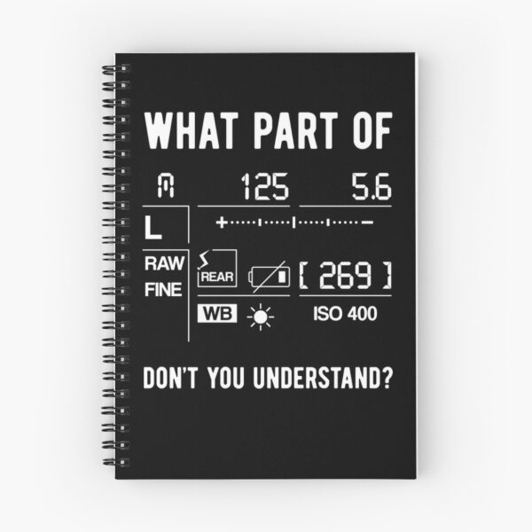 Item preview, What Part Of Camera Settings Dont You Understand designed and sold by AARABwino.