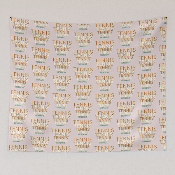 Item preview, MONACO VINTAGE RETRO TENNIS  designed and sold by MonsoonInkX.