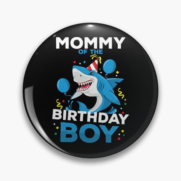 Item preview, Mommy of The Birthday Boy Shark Ocean Theme Matching Family designed and sold by TaraxDoolittle.