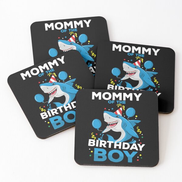 Item preview, Mommy of The Birthday Boy Shark Ocean Theme Matching Family designed and sold by TaraxDoolittle.