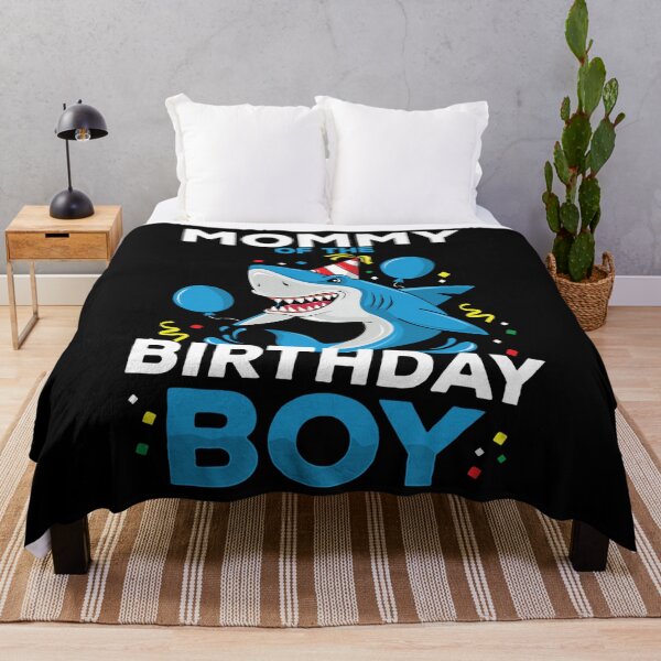 Item preview, Mommy of The Birthday Boy Shark Ocean Theme Matching Family designed and sold by TaraxDoolittle.