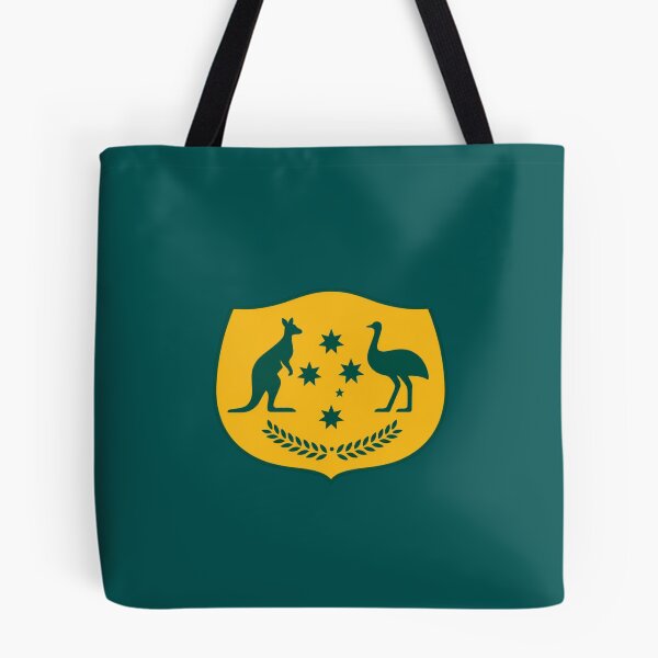 Item preview, Australia Crest Southern Cross Shield with border designed and sold by Kangaroo Sun.