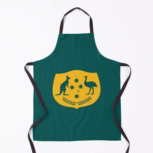 Item preview, Australia Crest Southern Cross Shield with border designed and sold by Kangaroo Sun.