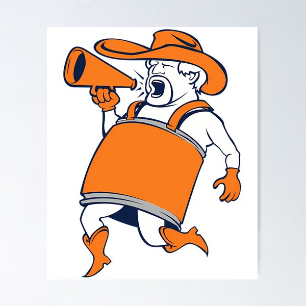 Item preview, Denver Broncos Barrel Man T-Shirt Design designed and sold by carlocurley.