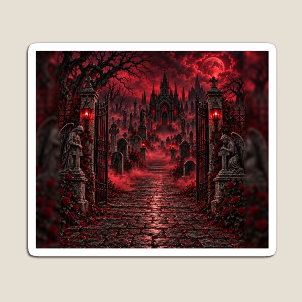 Item preview, Puerta del cementerio Luna Carmesí: Fondo designed and sold by TXLou.