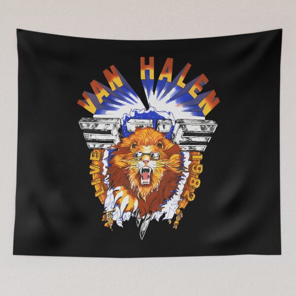 Item preview, 80s Album Van Rock Logo Vintage Halen Band Tour  designed and sold by anozieqaqaac.
