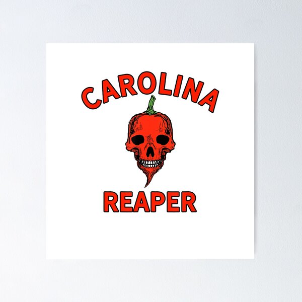 Item preview, Hot Pepper Carolina Reaper Chilihead Gift Spicy Food Lover T-Shirt designed and sold by RoReshop.